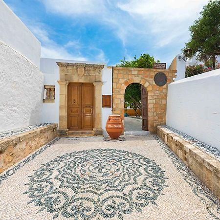 Villa Eftihia In Lindos Exterior foto