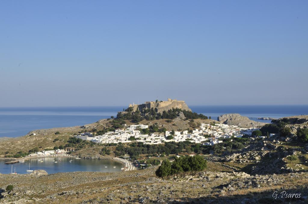 Villa Eftihia In Lindos Exterior foto