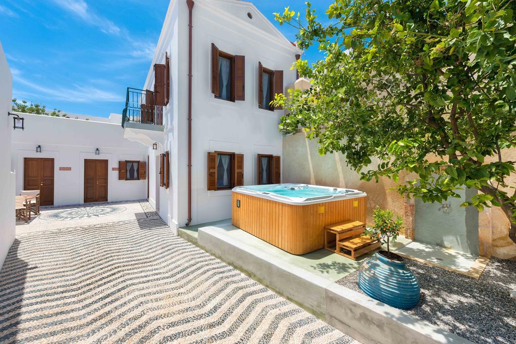 Villa Eftihia In Lindos Exterior foto