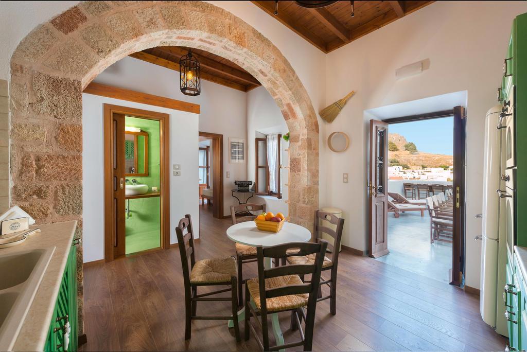 Villa Eftihia In Lindos Exterior foto