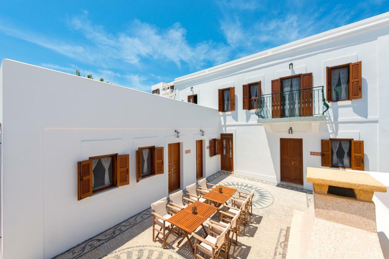 Villa Eftihia In Lindos Exterior foto